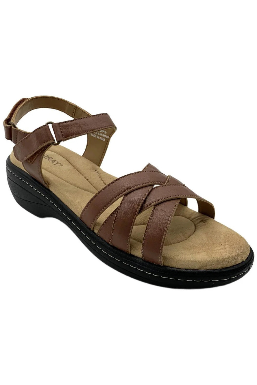 ARRAY Women's Riviera Sandals Saddle - Wide